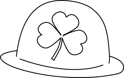 _Black_and_White_Saint_Patrick's_Day_Hat